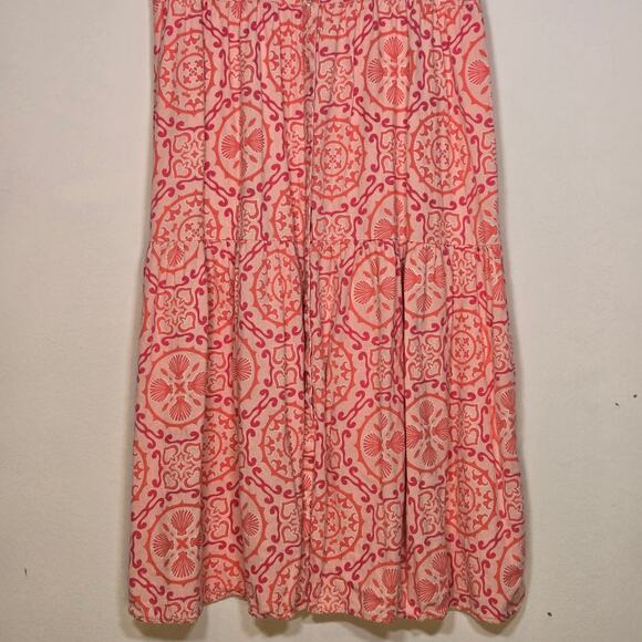 Crown & Ivy Pink Short Sleeve Dress Size Medium - Picture 5 of 8